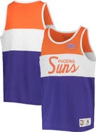 Mitchell & Ness Youth Mitchell & Ness Purple/Orange Phoenix Suns Hardwood Classics Special Script Tank Top