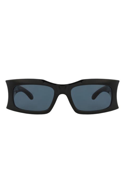 Gender Inclusive Novelty 55mm Square Sunglasses