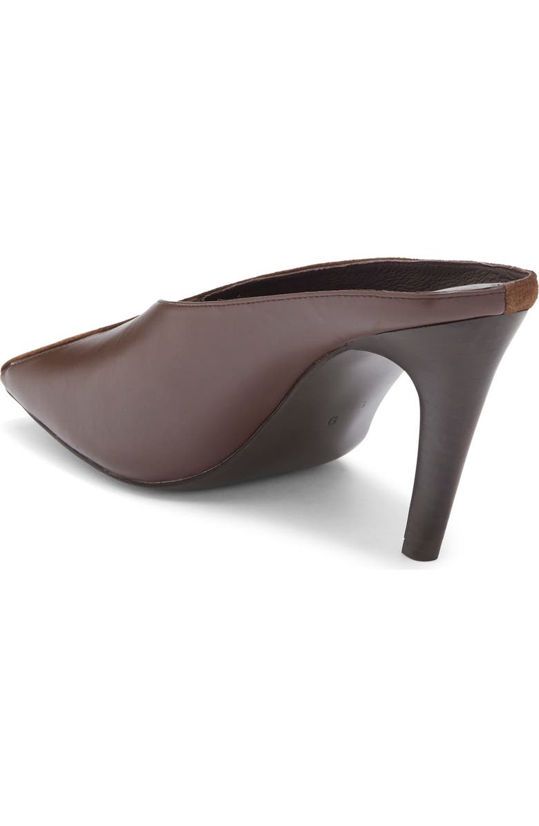 Jeffrey Campbell Hoof It Mule, Alternate, color, Coffee Suede Combo