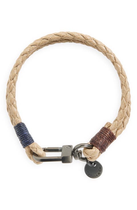 Men's Cord Craftman Bracelet