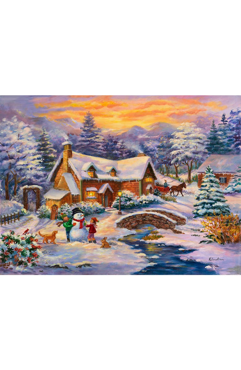 Sunsout Winter Wonderland 550 piece Jigsaw Puzzle for Adults, Alternate, color, Multicolor