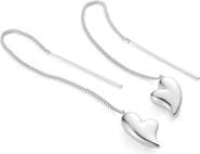 JENNY BIRD Puffy Heart Threader Earrings