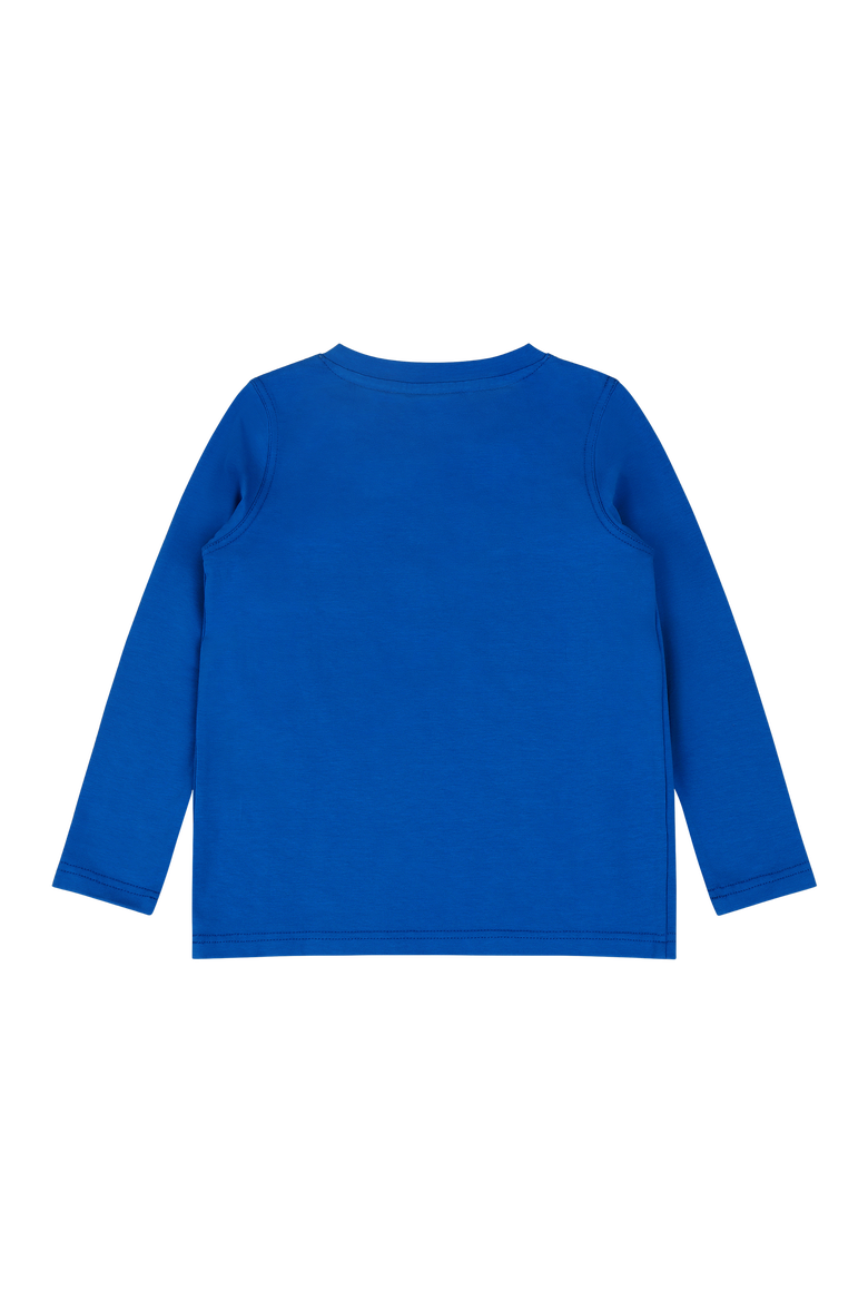 Boys Pocket Long-Sleeve Henley Shirt, Alternate, color, Blue