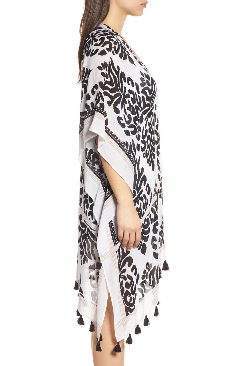 Nordstrom Print Tassel Duster, Alternate, color,