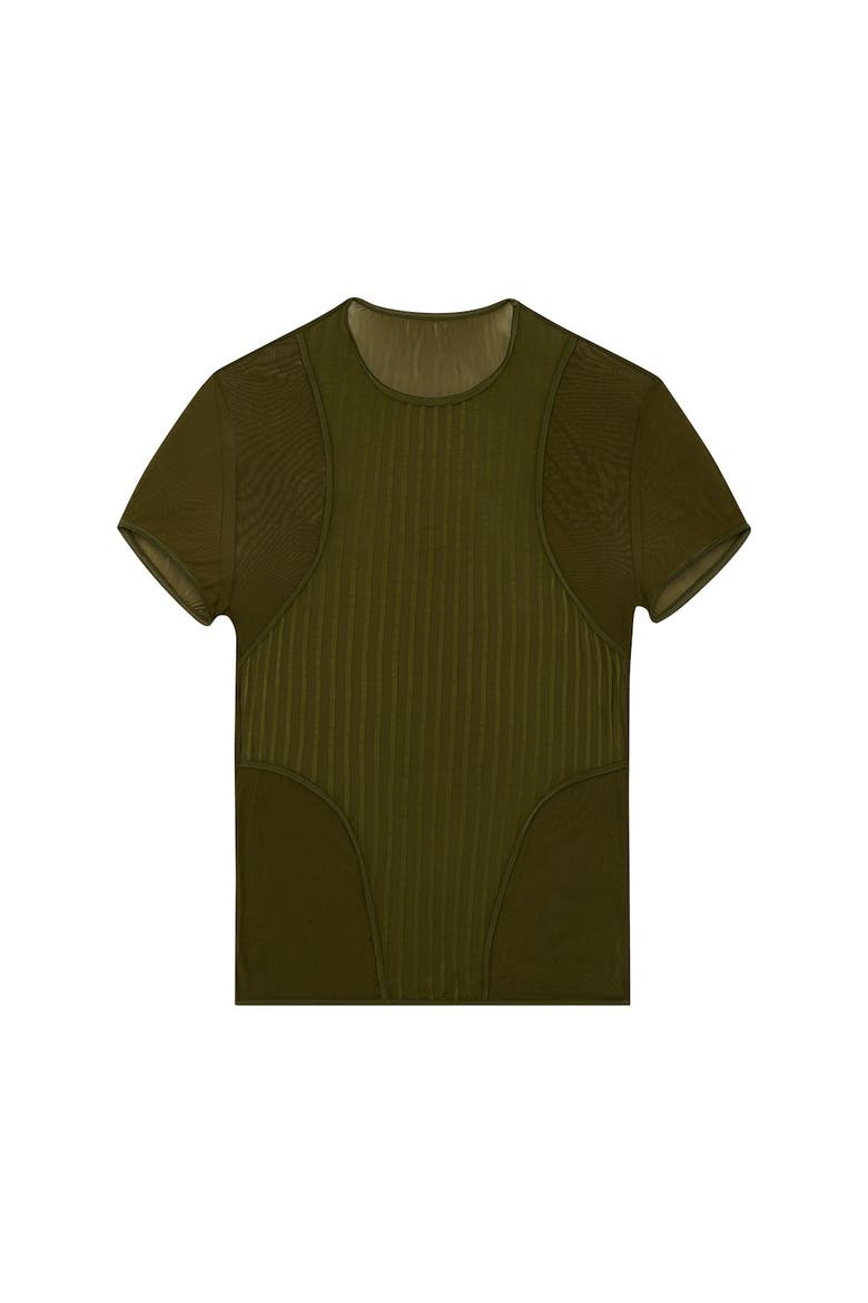Personal Allure Crew Neck T-Shirt, Main, color, Olive