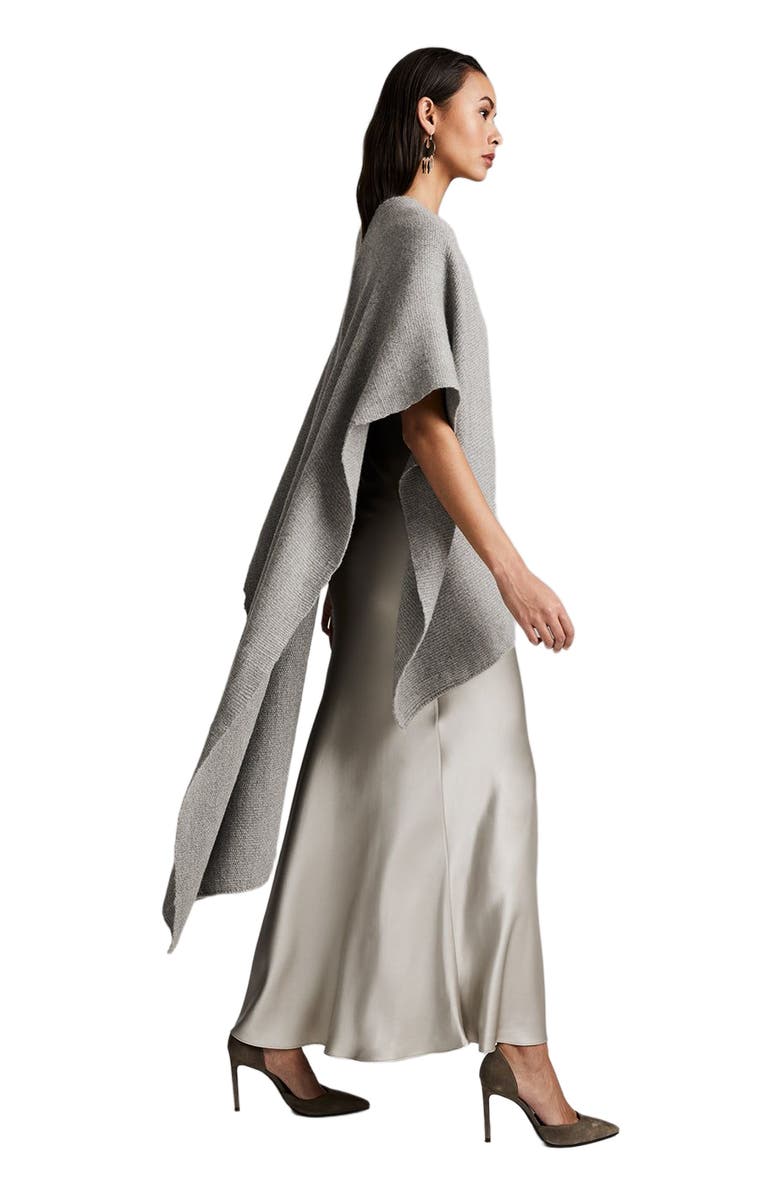 Voz Solid Alpaca Duster, Alternate, color, Light Grey