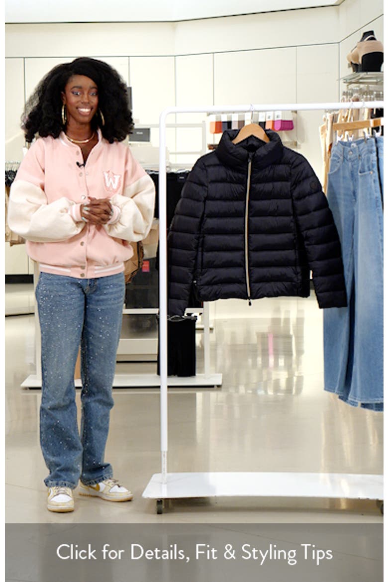 Elsie Water & Wind Repellent Puffer Jacket video