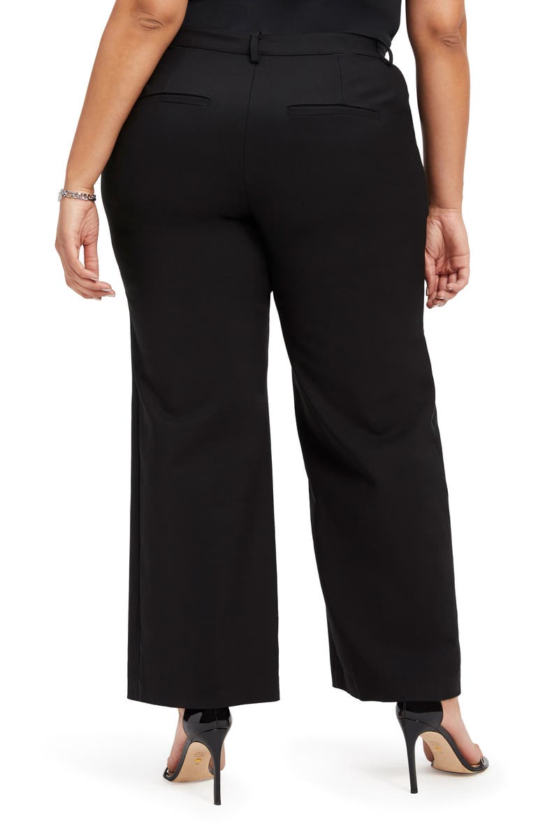 Good American Wide Leg Trousers, Alternate, color,
