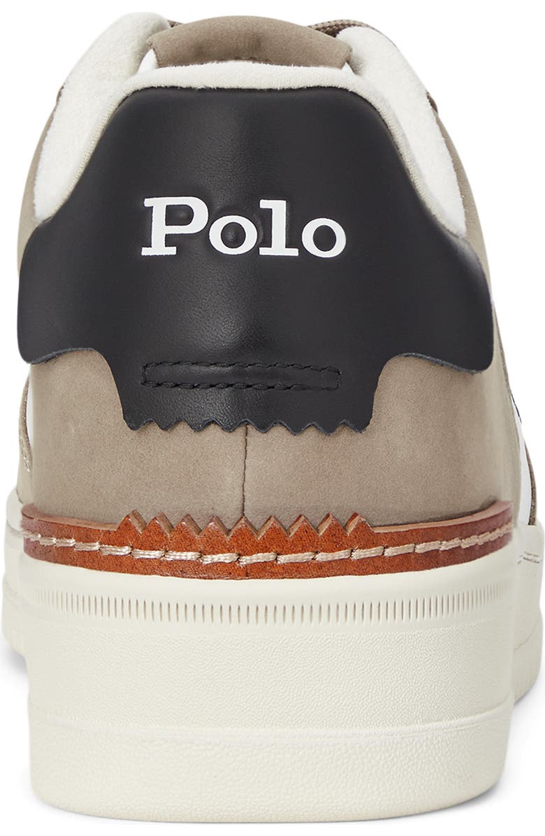 Polo Ralph Lauren Masters Court Sneaker, Alternate, color, White/ Milkshake