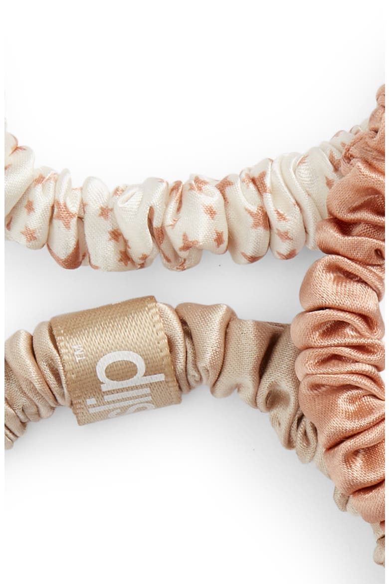 Pure Silk Skinny Hair Tie Nightlife Holiday Bauble (Limited Edition), Alternate, color, NO COLOR