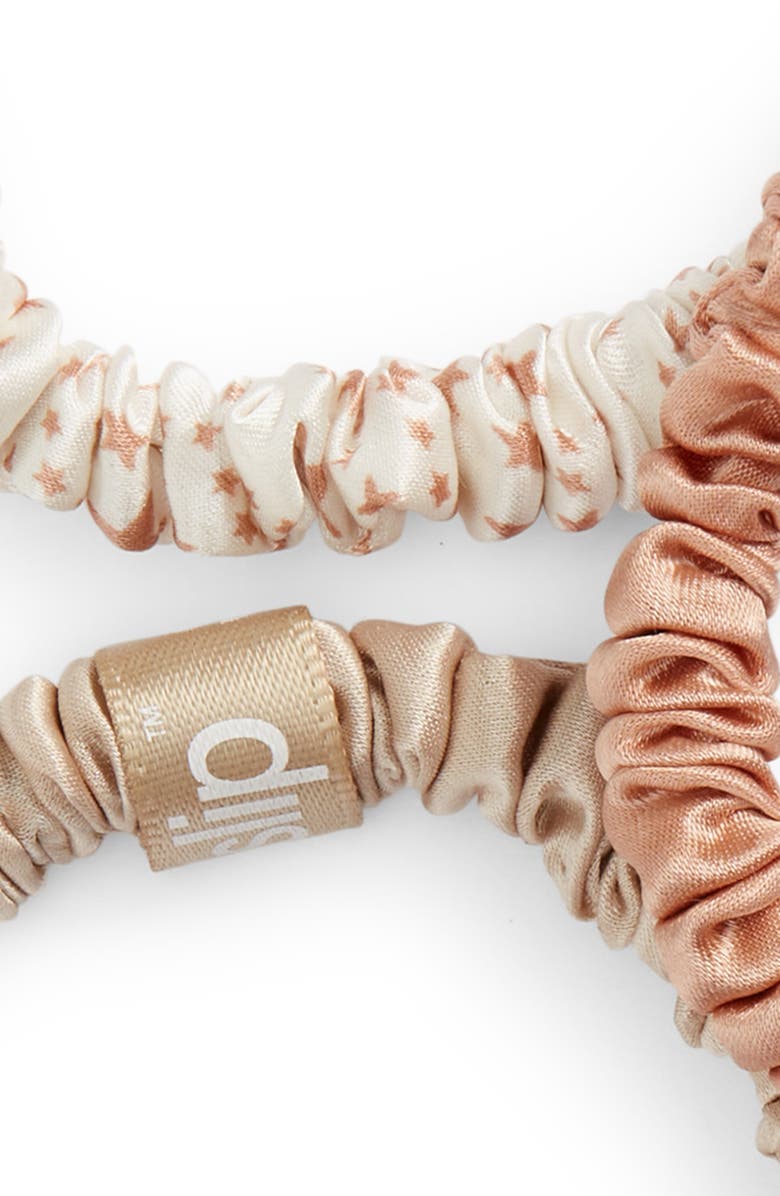 slip Pure Silk Skinny Hair Tie Nightlife Holiday Bauble, Alternate, color, 