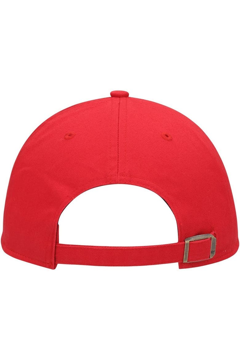 Men's '47 Red Portland Trail Blazers Legend MVP Adjustable Hat, Alternate, color, RED