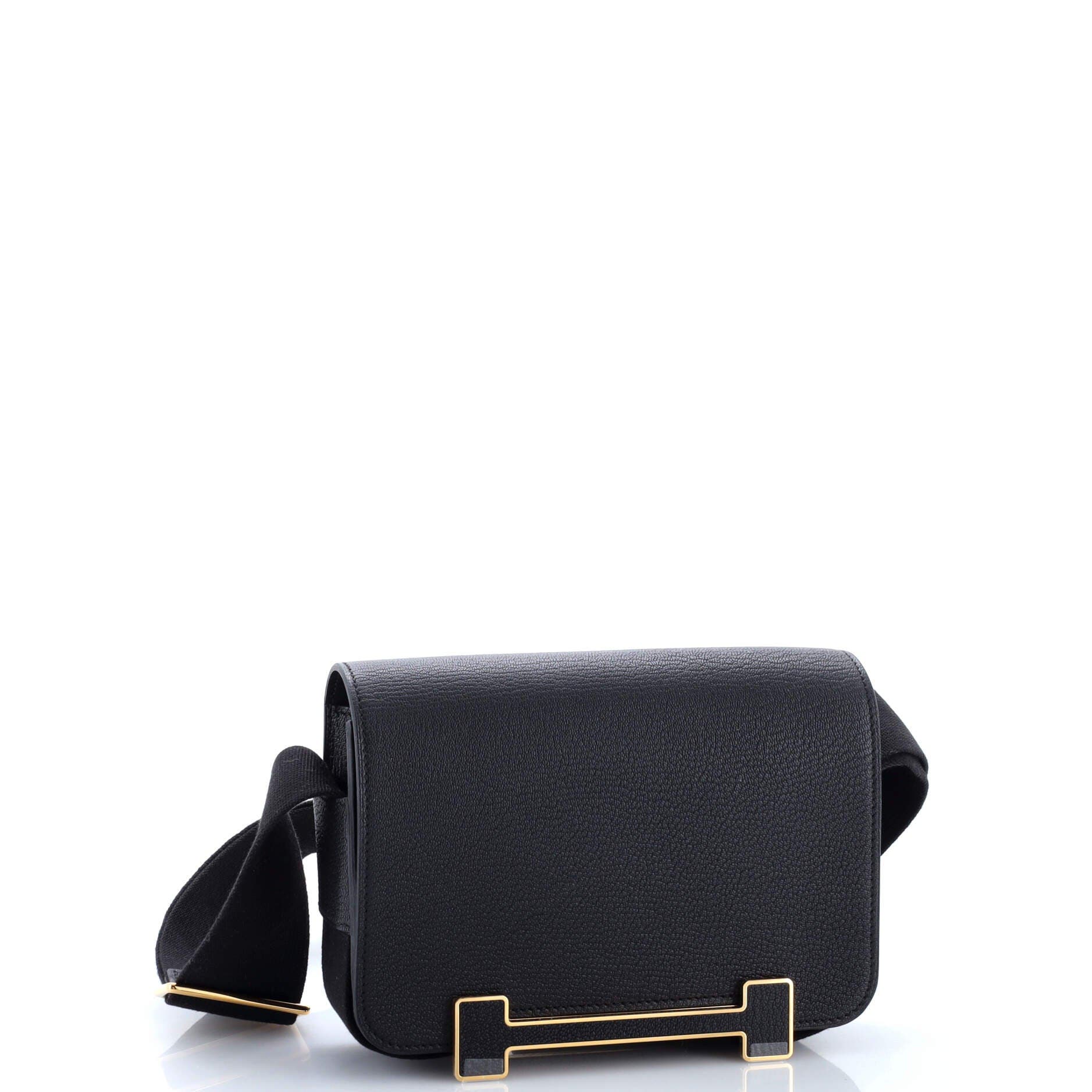 Pre-Owned Hermes Geta Bag Chevre Mysore, Alternate, color, 