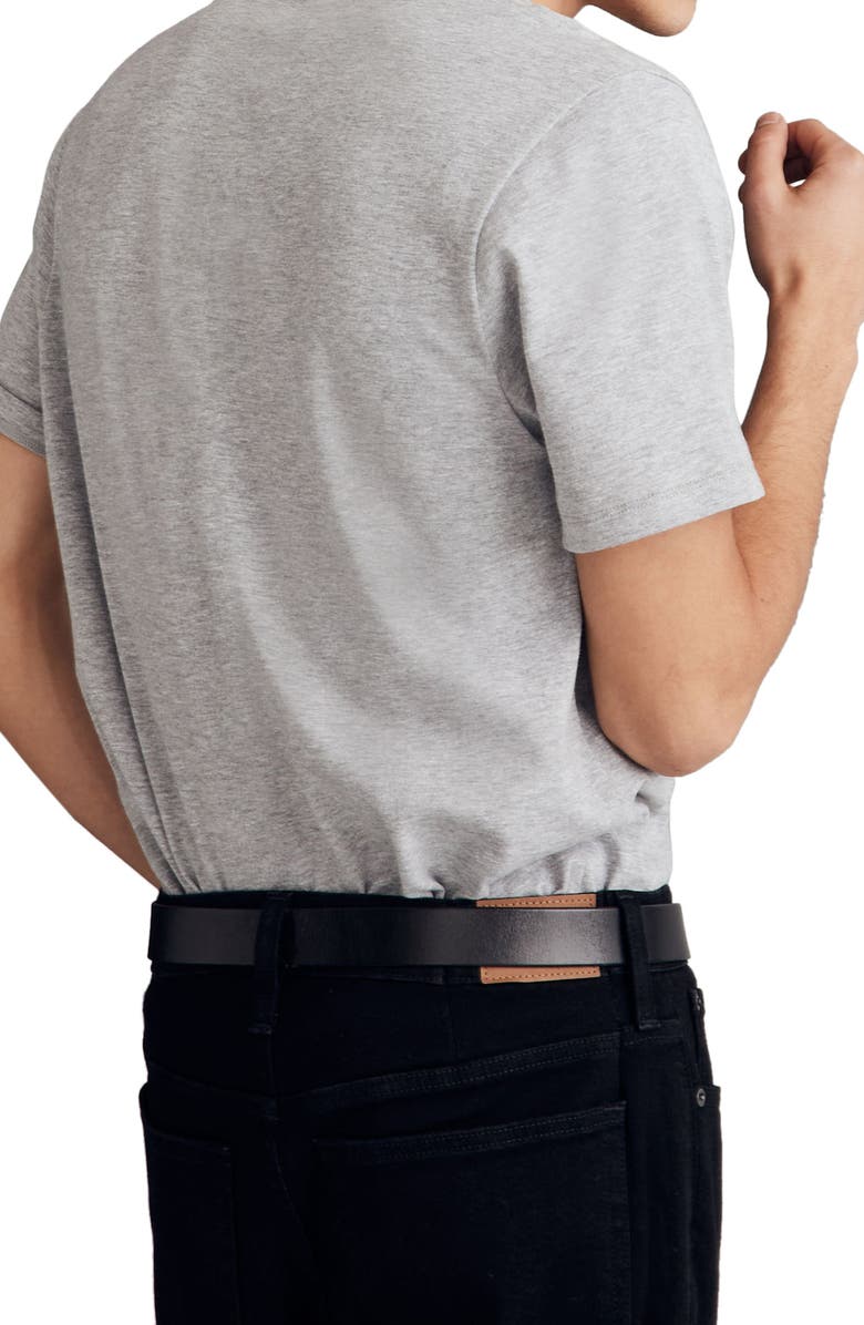 Madewell Allday Crewneck T-Shirt, Alternate, color, Heather Grey