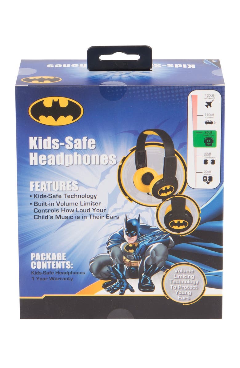 VIVITAR Batman Kids-Safe Headphones, Alternate, color, 
