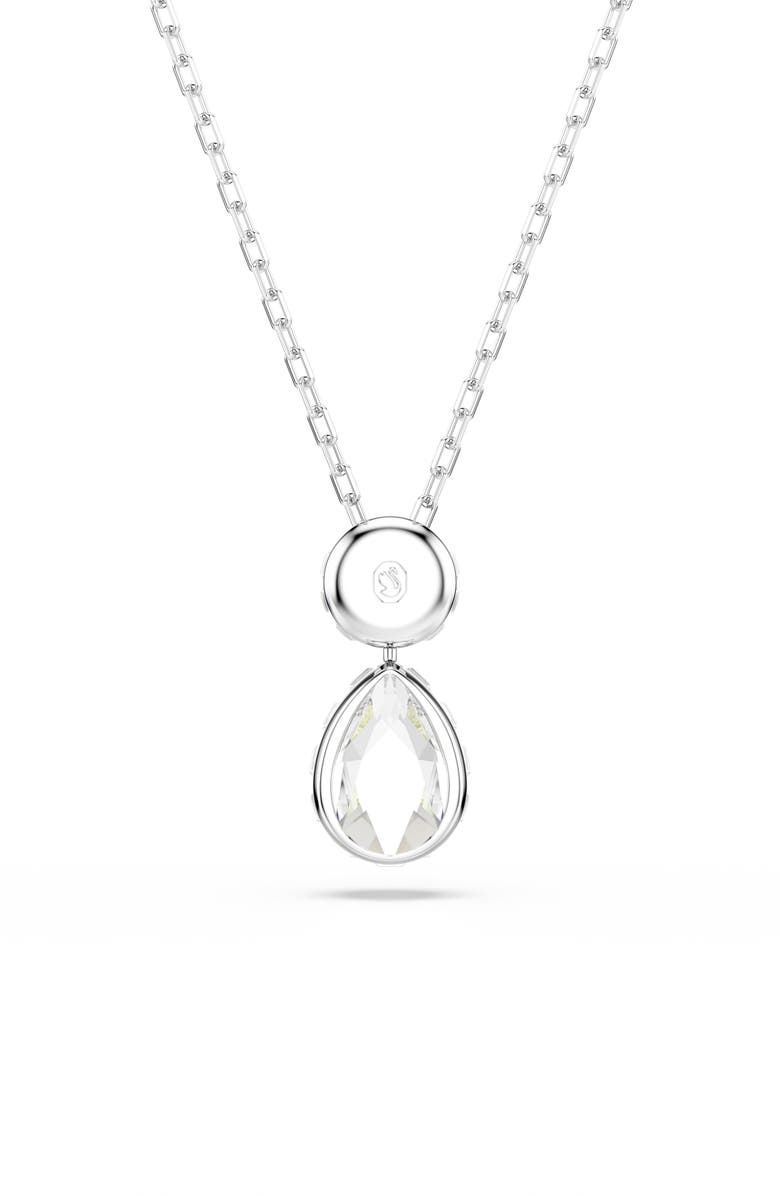 Swarovski Chroma Reversible Pendent Necklace, Alternate, color, Silver/ Multi