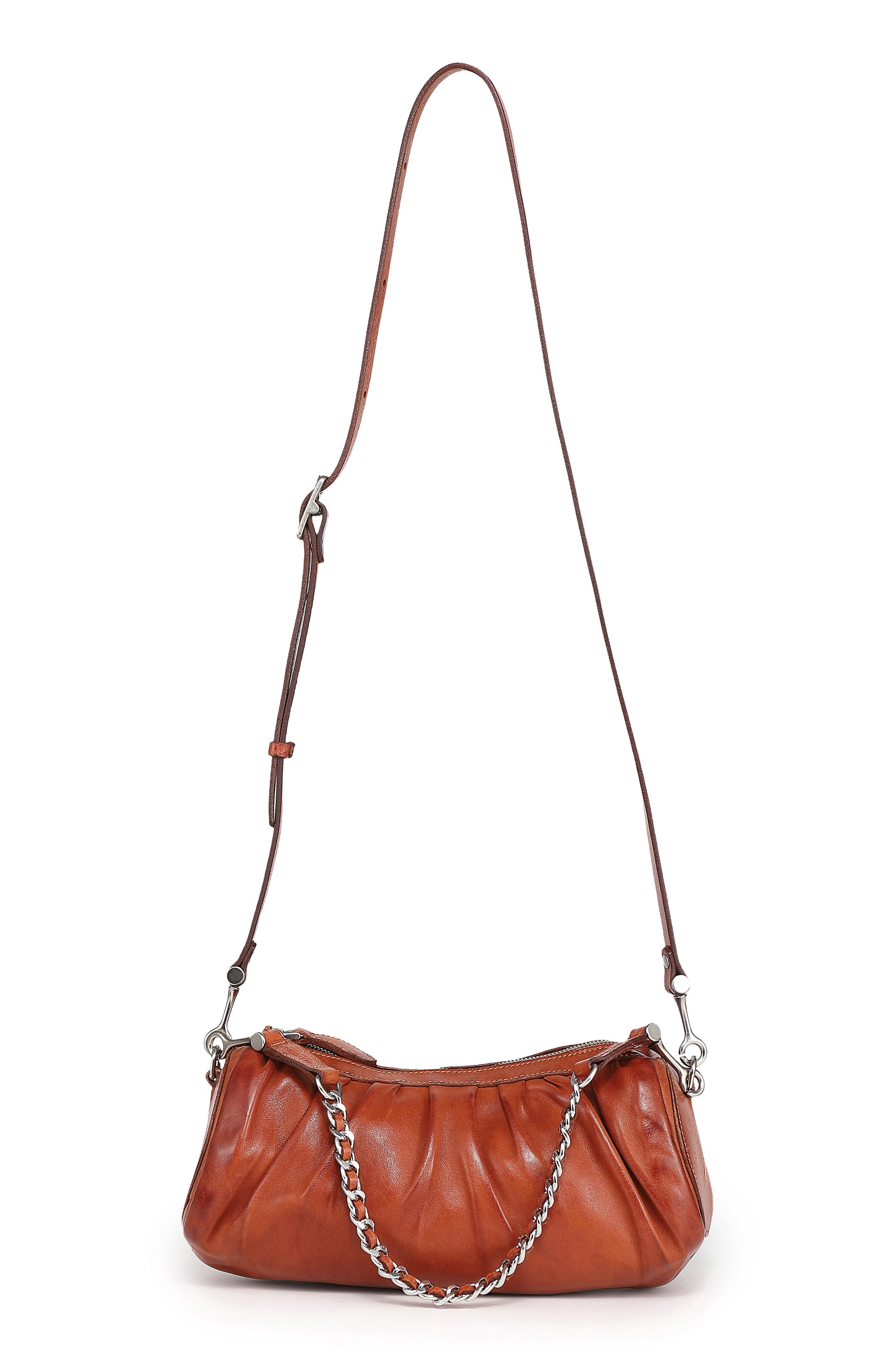 OLD TREND Convertible Mini Hobo Bag, Alternate, color, Caramel