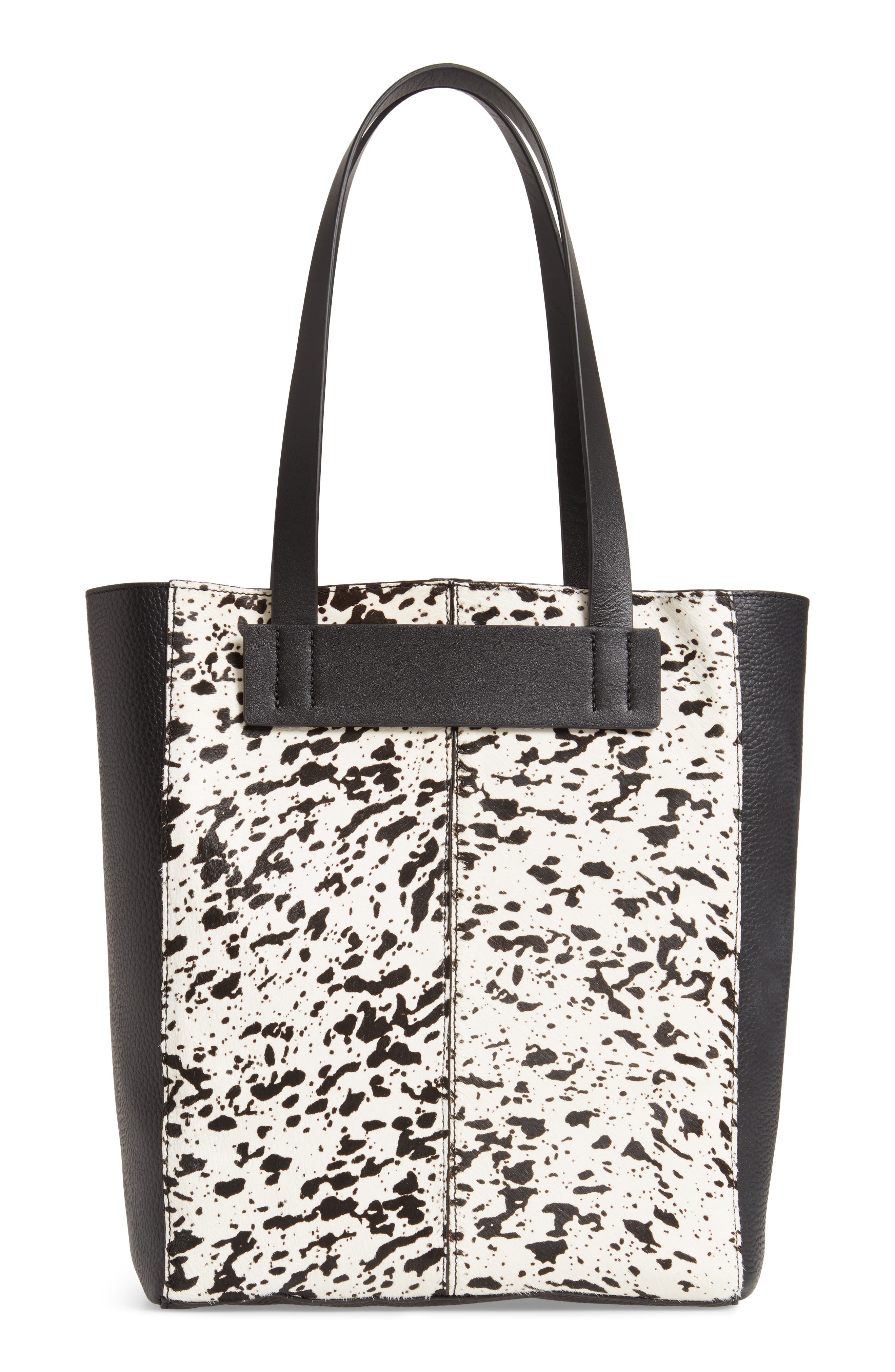 Treasure & Bond Findley Leather & Genuine Calf Hair Tote, Alternate, color, 