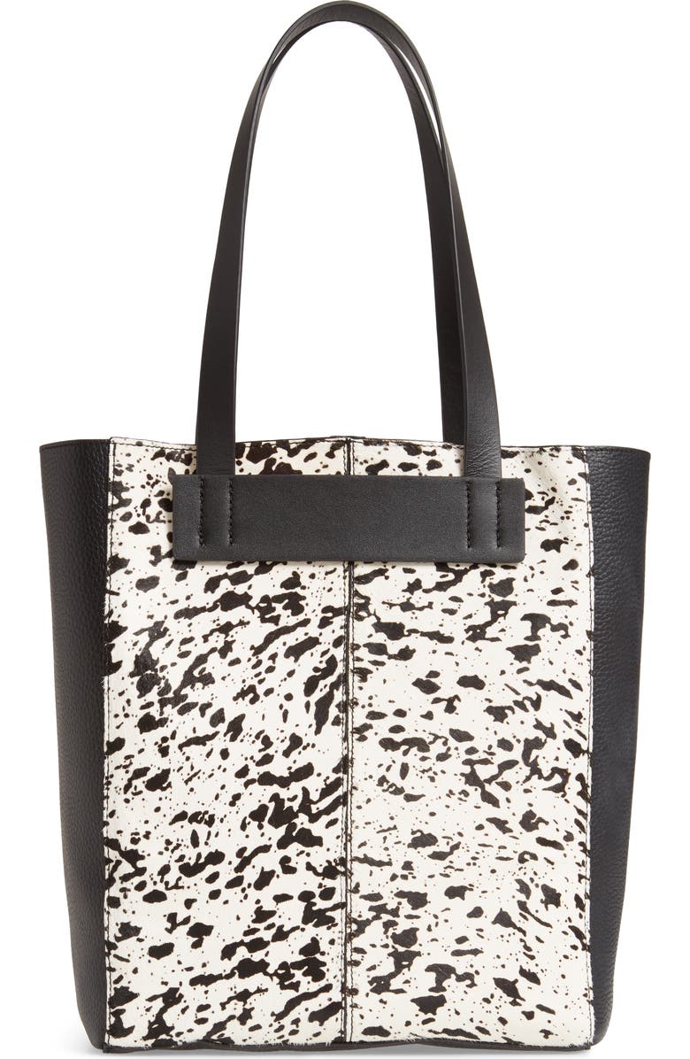 Treasure & Bond Findley Leather & Genuine Calf Hair Tote, Alternate, color,