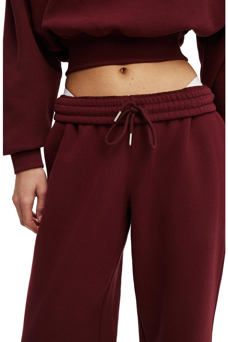 Women's Active Plush Boyfriend Jogger, Alternate, color, Gingerberry