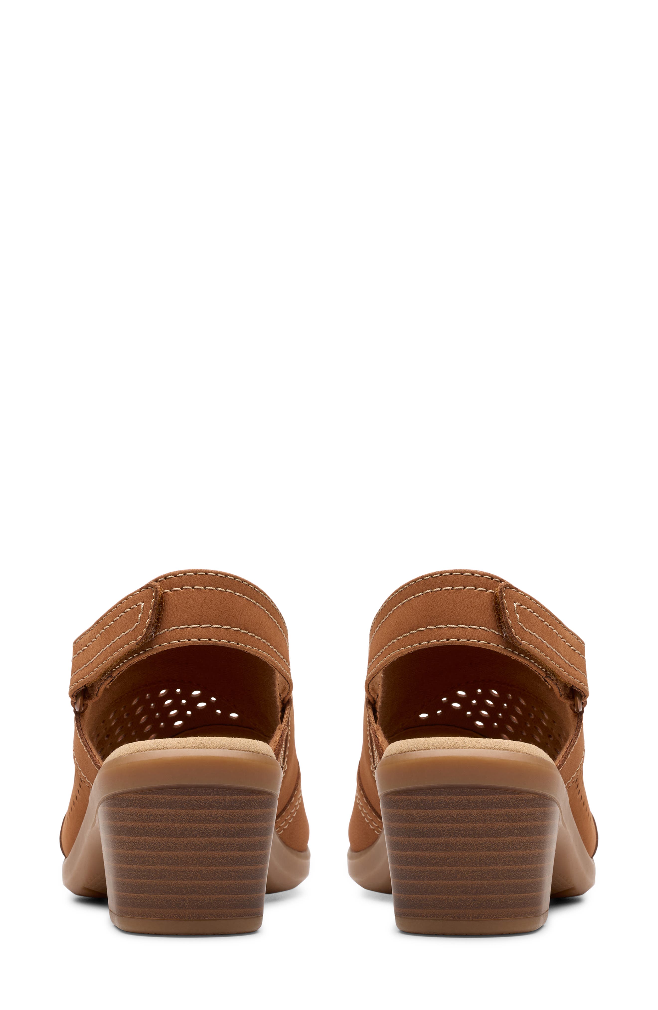 Clarks<sup>®</sup> Emily 2 Mist Slingback Sandal, Alternate, color, Tan Nubuck
