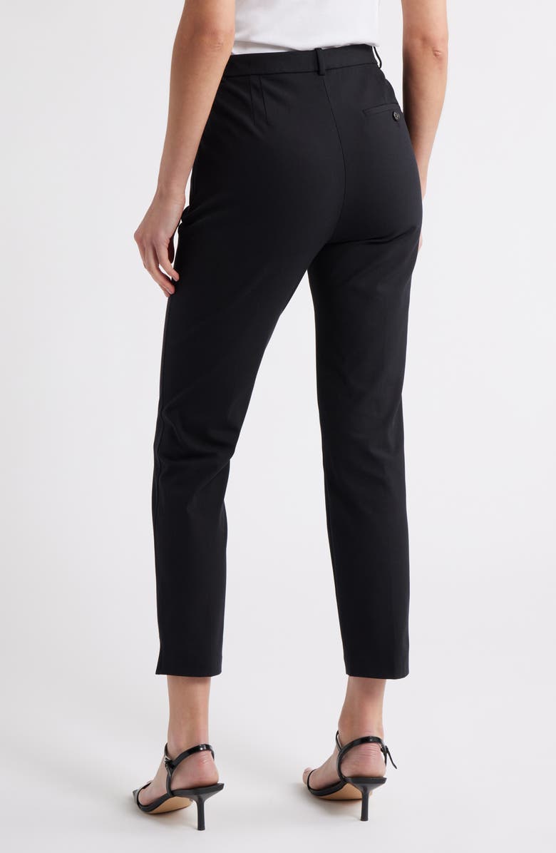 Theory Bistretch High Waist Taper Pants, Alternate, color, 
