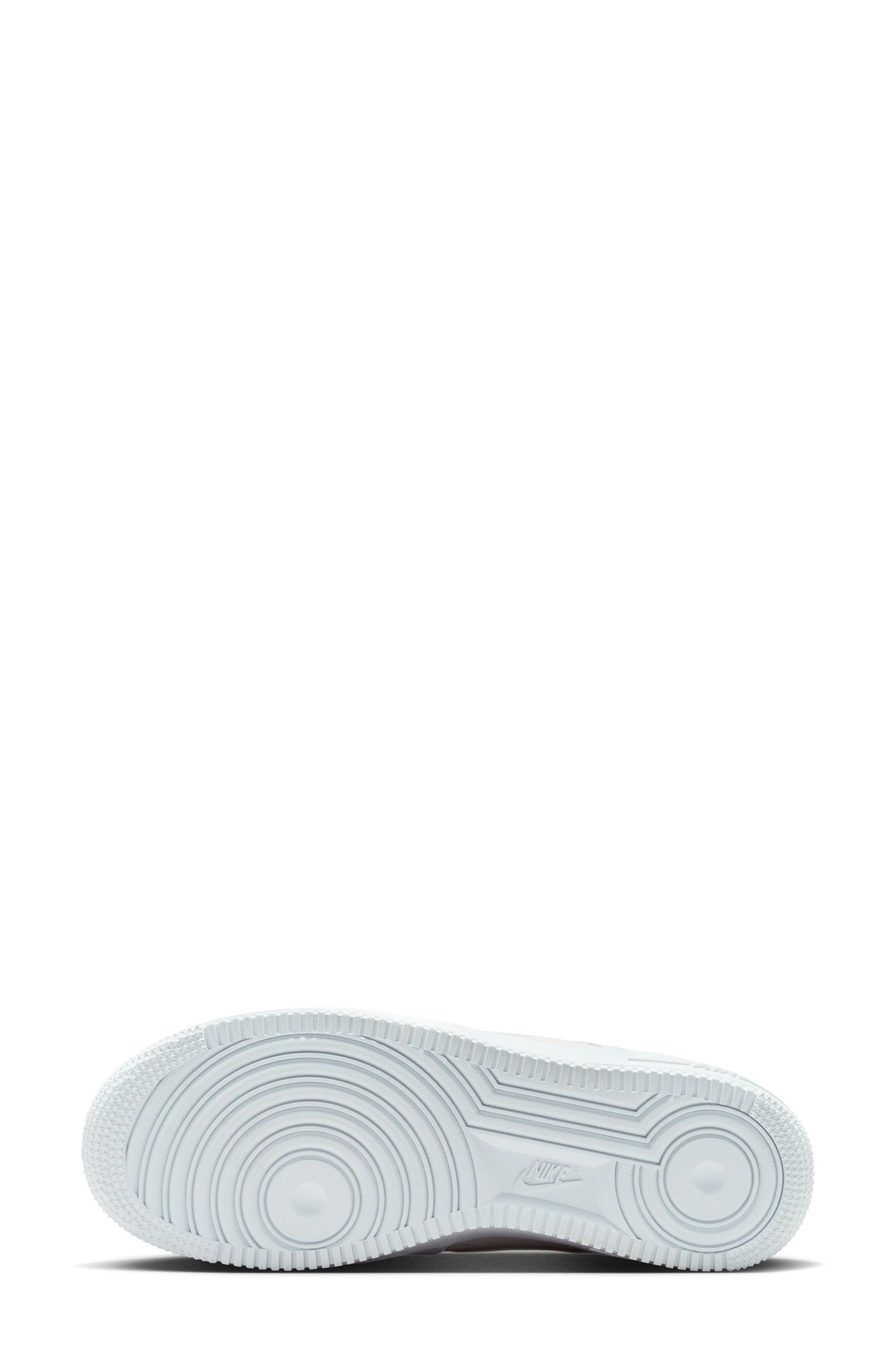Air Force 1 '07 SE Basketball Sneaker, Alternate, color, WHITE/ LILAC-SILVER