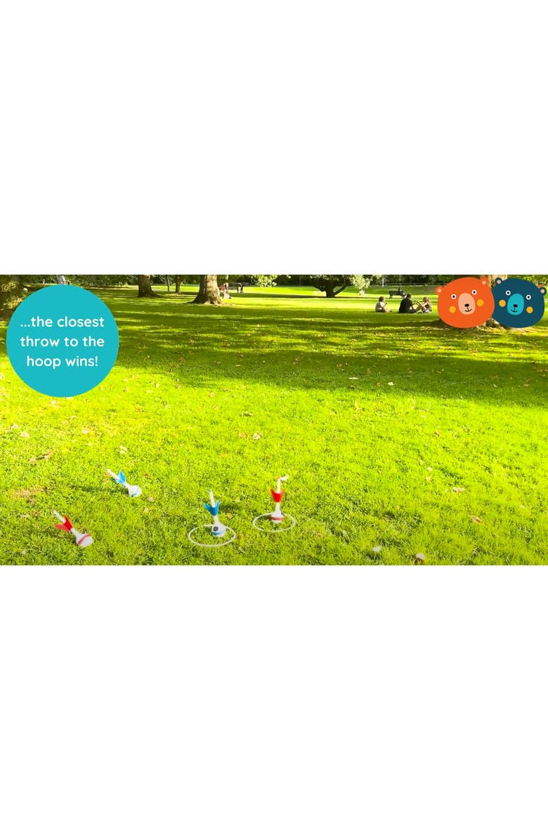 Buddy & Barney Deluxe Light Up Lawn Darts, Glow In The Dark Yard Game Set, 5+, Alternate, color, Multicolored