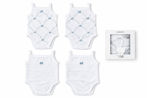 Rib Rocking Horse Undershirts Pack (Baby)