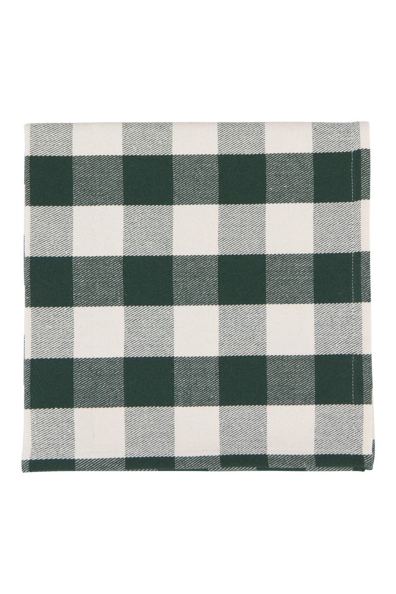 Set of 4 Buffalo Check Napkins, Alternate, color, SPRUCE BUFFALO CHECK
