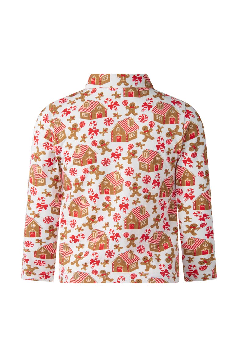 Gingerbread Polo, Alternate, color, Red