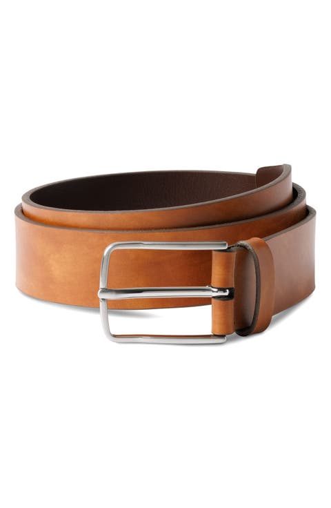 Broadway Avenue Leather Belt