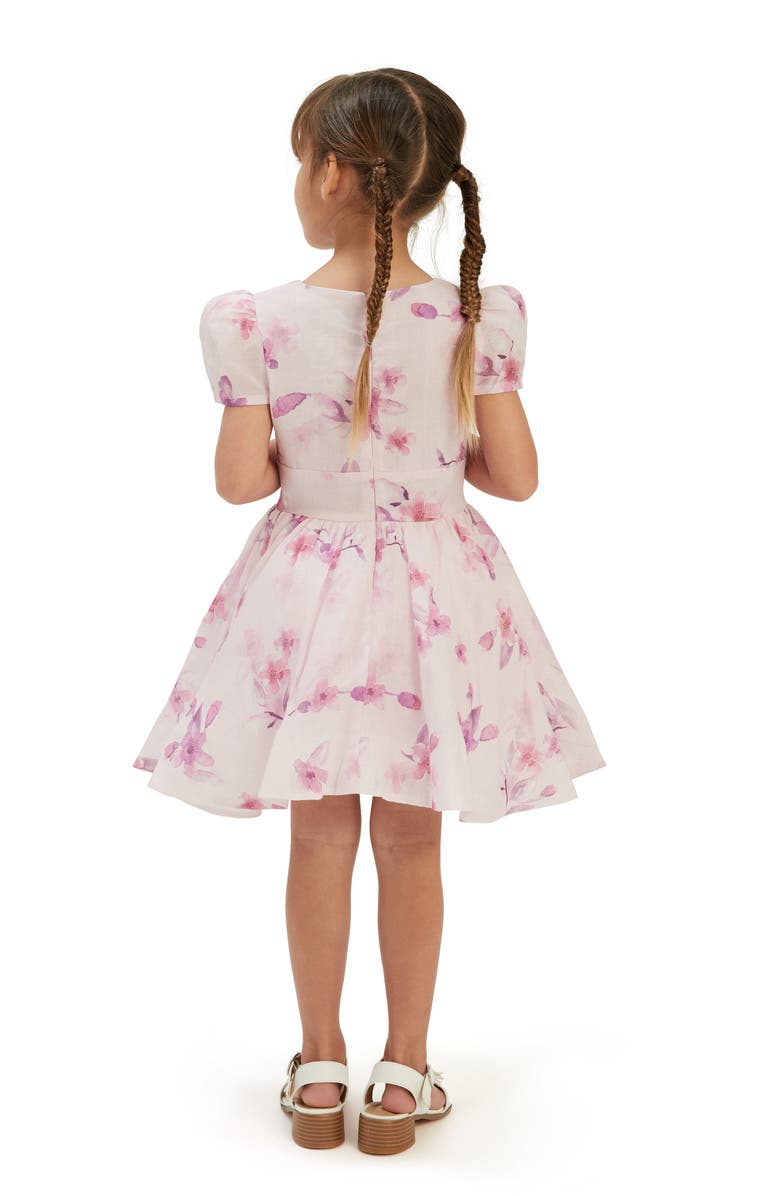 Bardot Junior Sirena Floral Fit & Flare Dress, Alternate, color,