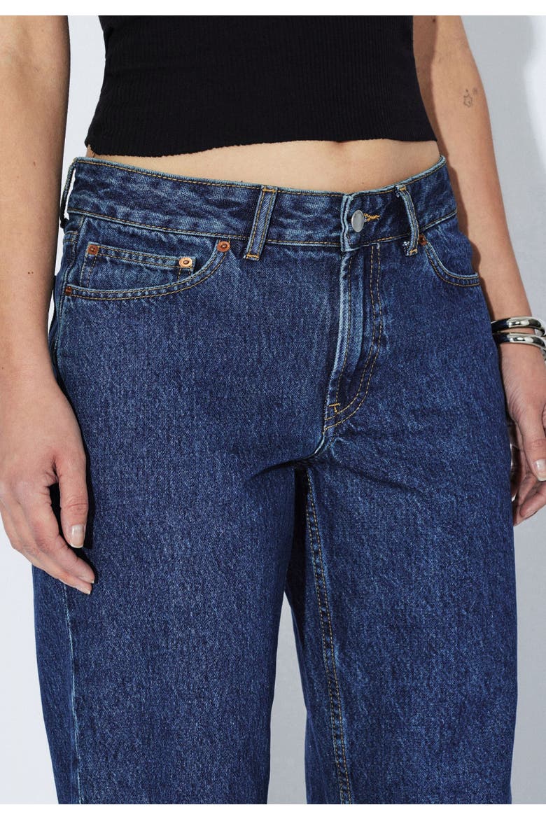 Nika Mid Straight Jeans, Alternate, color, Stream Dark Retro Vintage