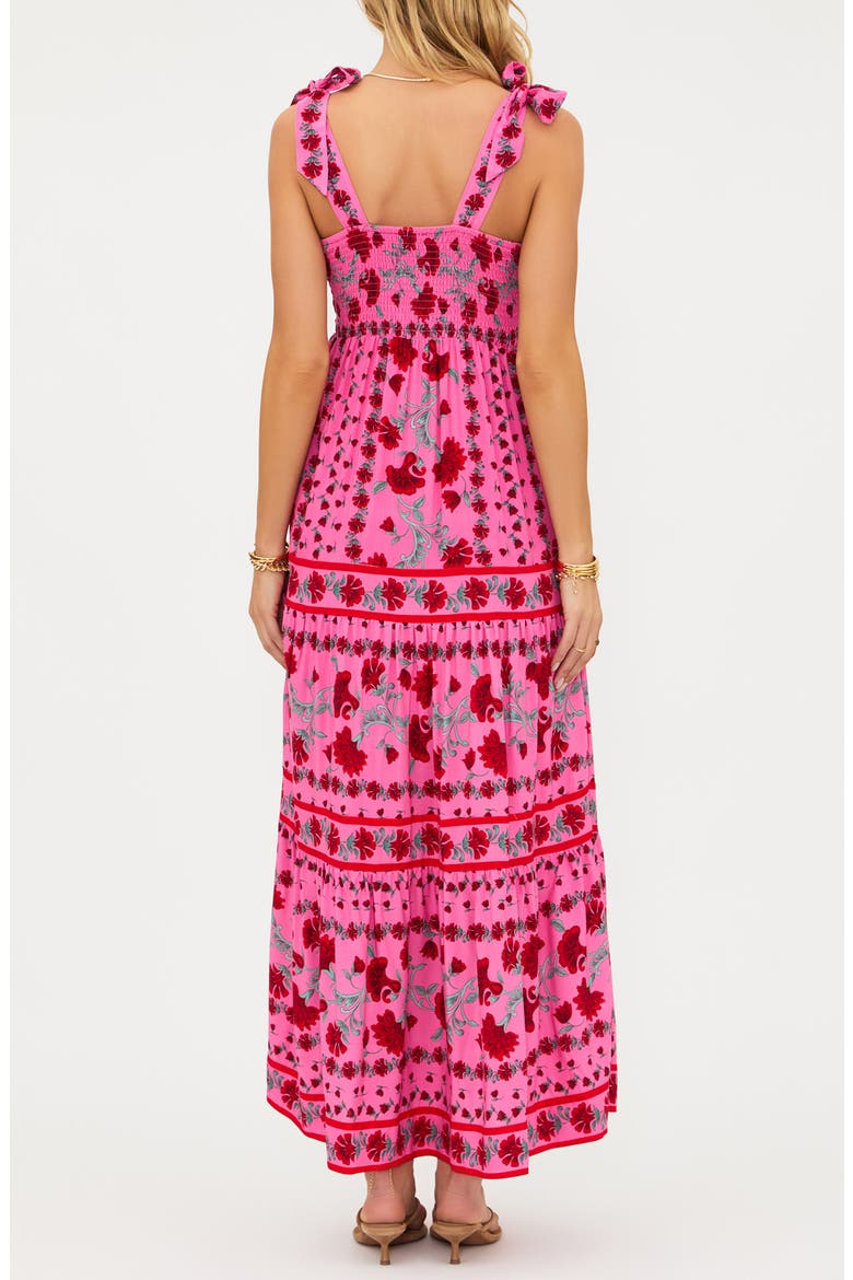 Floral Cover-Up Sundress, Alternate, color, REDWOOD FLORAL