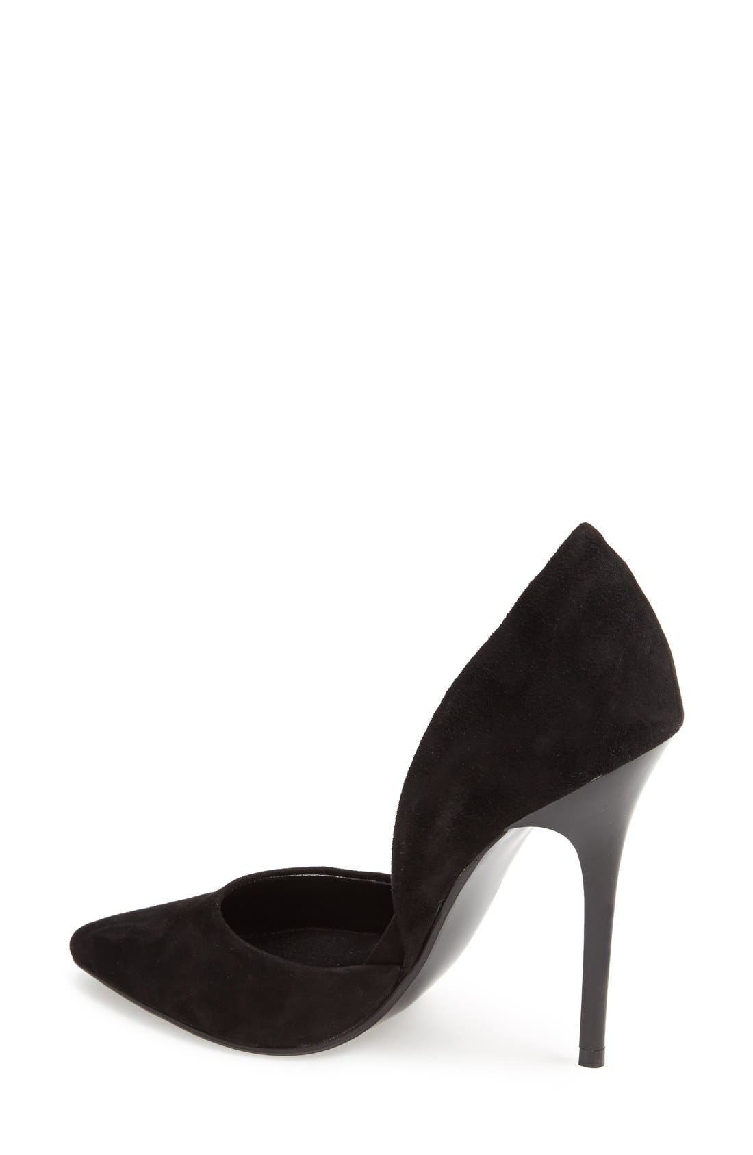 Steve Madden 'Varcityy' Pointy Toe Pump, Alternate, color, 