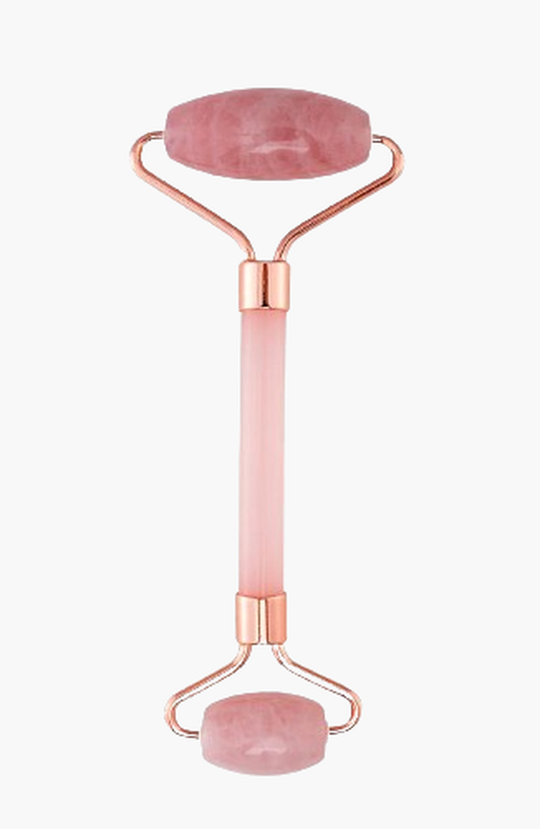 Lovery Rose Quartz Anti-Aging Roller, Main, color, Rose Quartz
