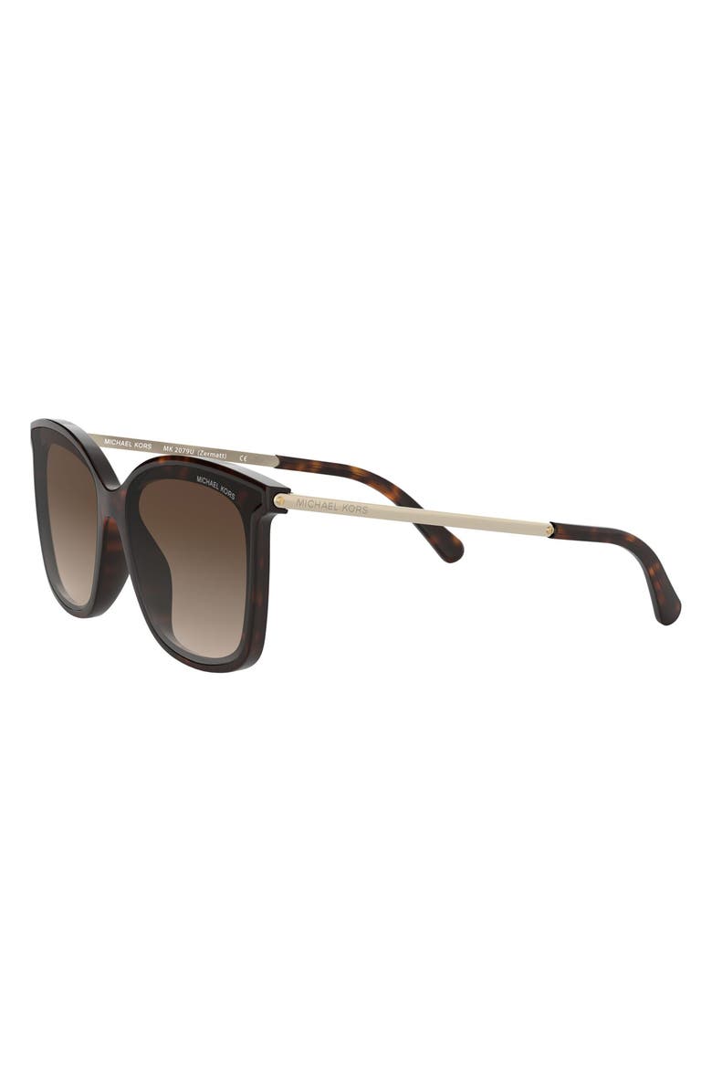 Michael Kors 61mm Gradient Square Sunglasses, Alternate, color,