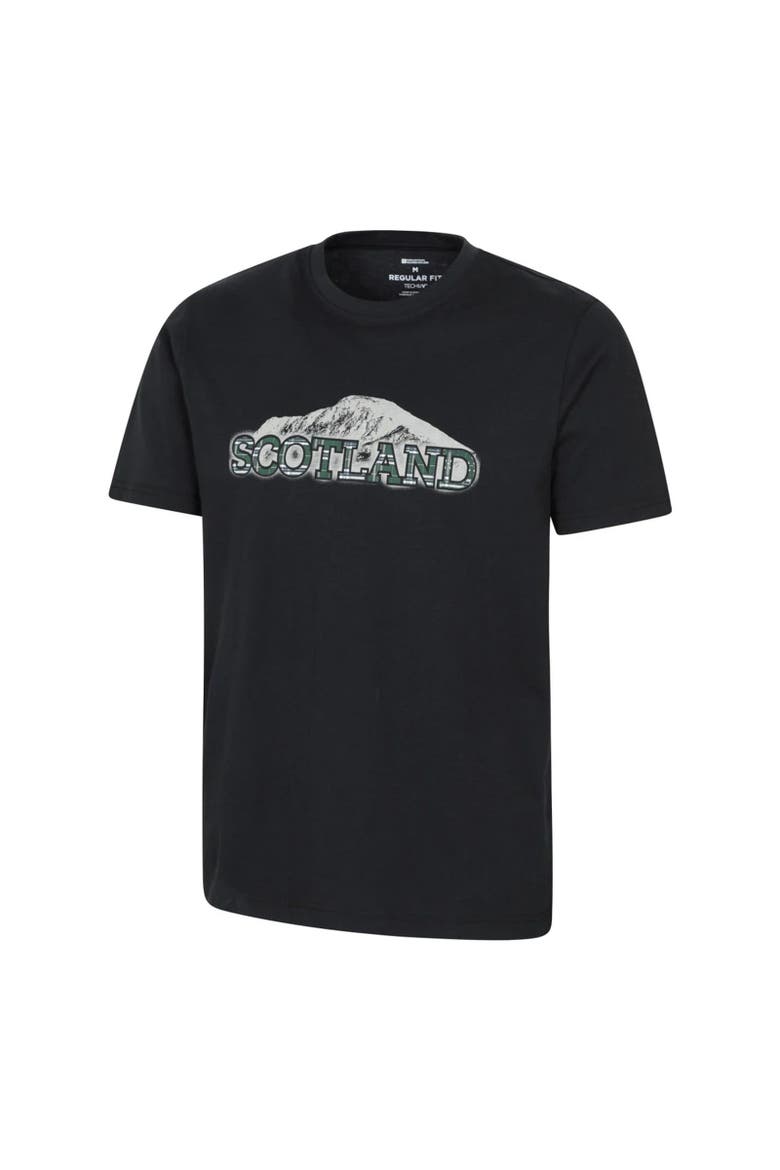 Scotland Short-Sleeved T-Shirt, Alternate, color, Black