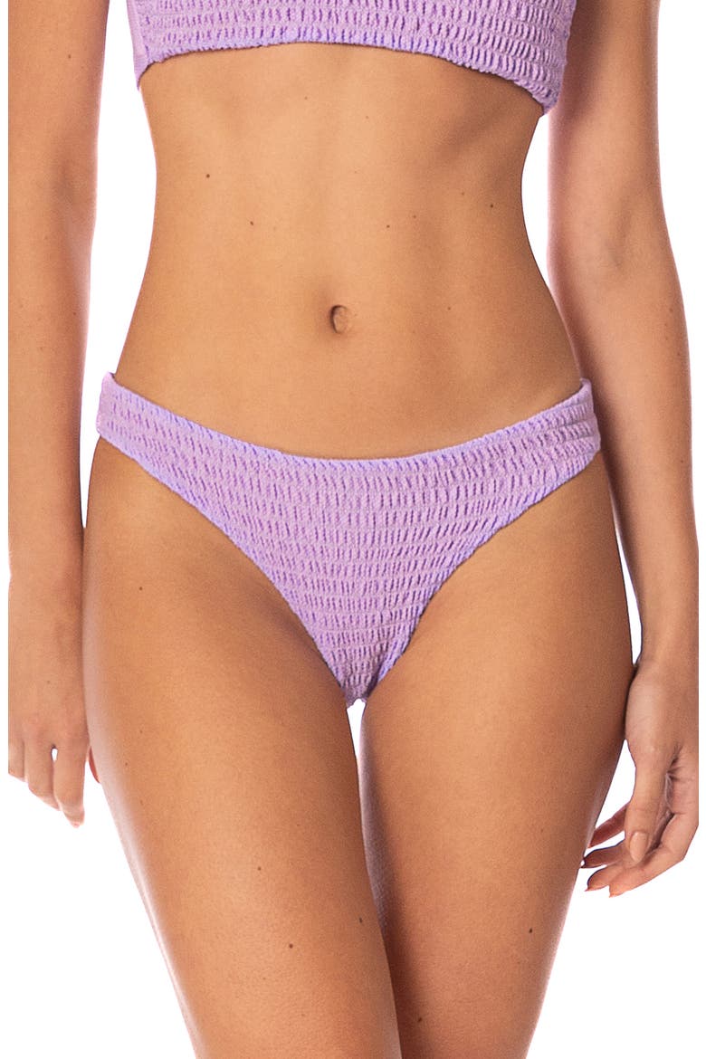 Purple Lavender Flirt Reversible Bikini Bottoms, Main, color, PURPLE