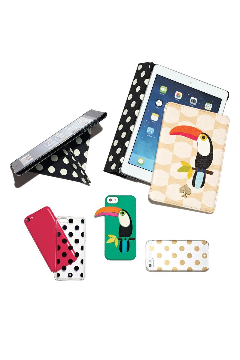 'la pavillion' iPhone 5c case, Alternate, color, BLACK/ CLEAR