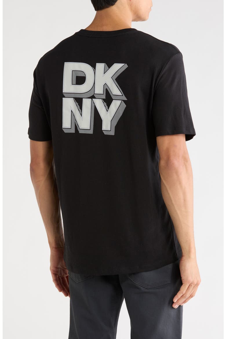 Irmin Knit T-Shirt, Alternate, color, BLACK