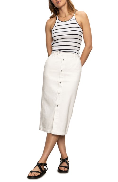 SANCTUARY SANCTUARY CARRIER DENIM PENCIL SKIRT