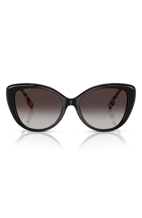 BURBERRY キャットアイサングラス Burberry Eyewear キャットアイ サングラス | グリーン