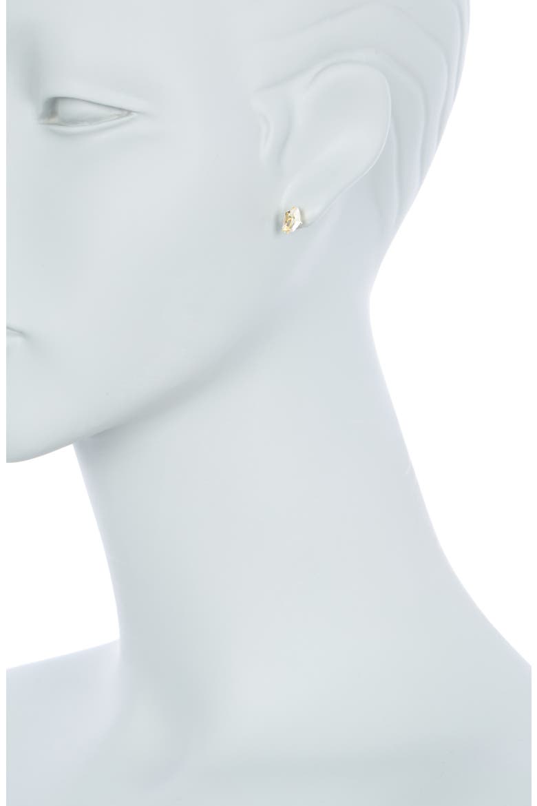 14K Yellow Gold Kite Stud Earrings, Alternate, color, CQ 14KYG