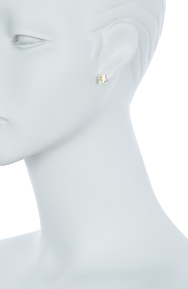 Alexis Bittar 14K Yellow Gold Kite Stud Earrings, Alternate, color, Cq 14Kyg