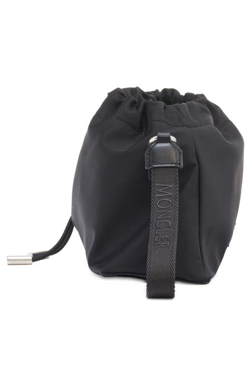 Moncler Trick Nylon Pouch In Black
