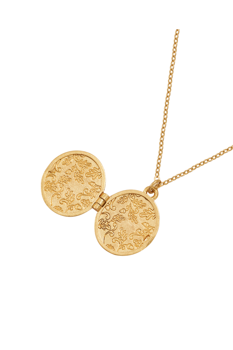 Running Bunny Locket, Alternate, color, Multi & Gold