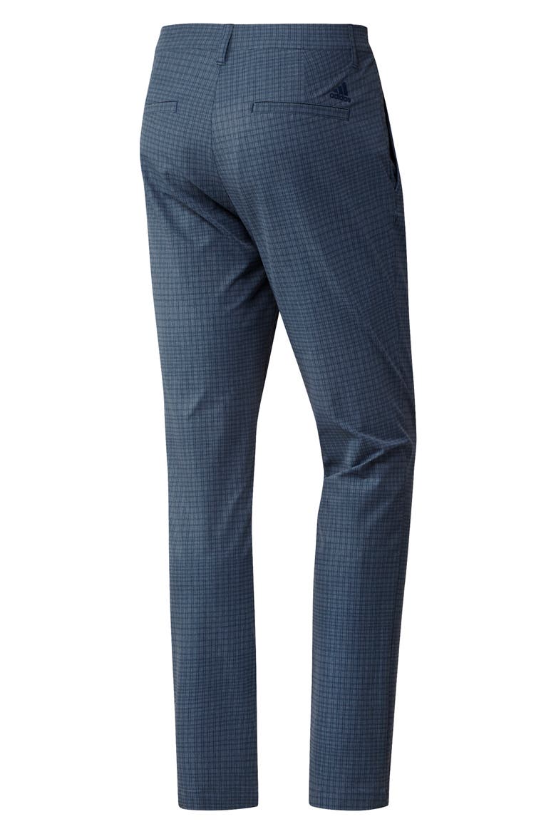 Men's Ulitmate 365 Check Print Golf Pants, Alternate, color, CREW NAVY