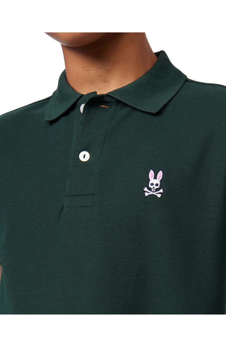 Psycho Bunny Kids' Classic Pima Cotton Piqué Polo, Alternate, color,